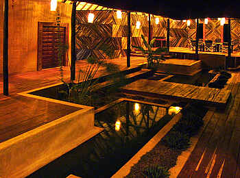 Luangwa River Camp: Frontbereich Luangwa River Camp: Frontbereich