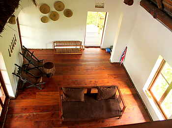 Papaya Lake Lodge: Im Hauptgebäude