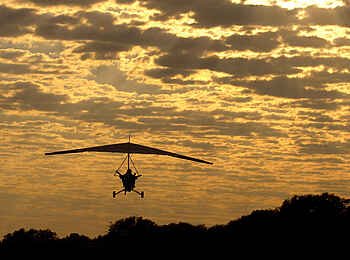 Tafika Camp: Microlight-Flug