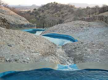 Ugab Terrace Lodge: Felsen-Pool