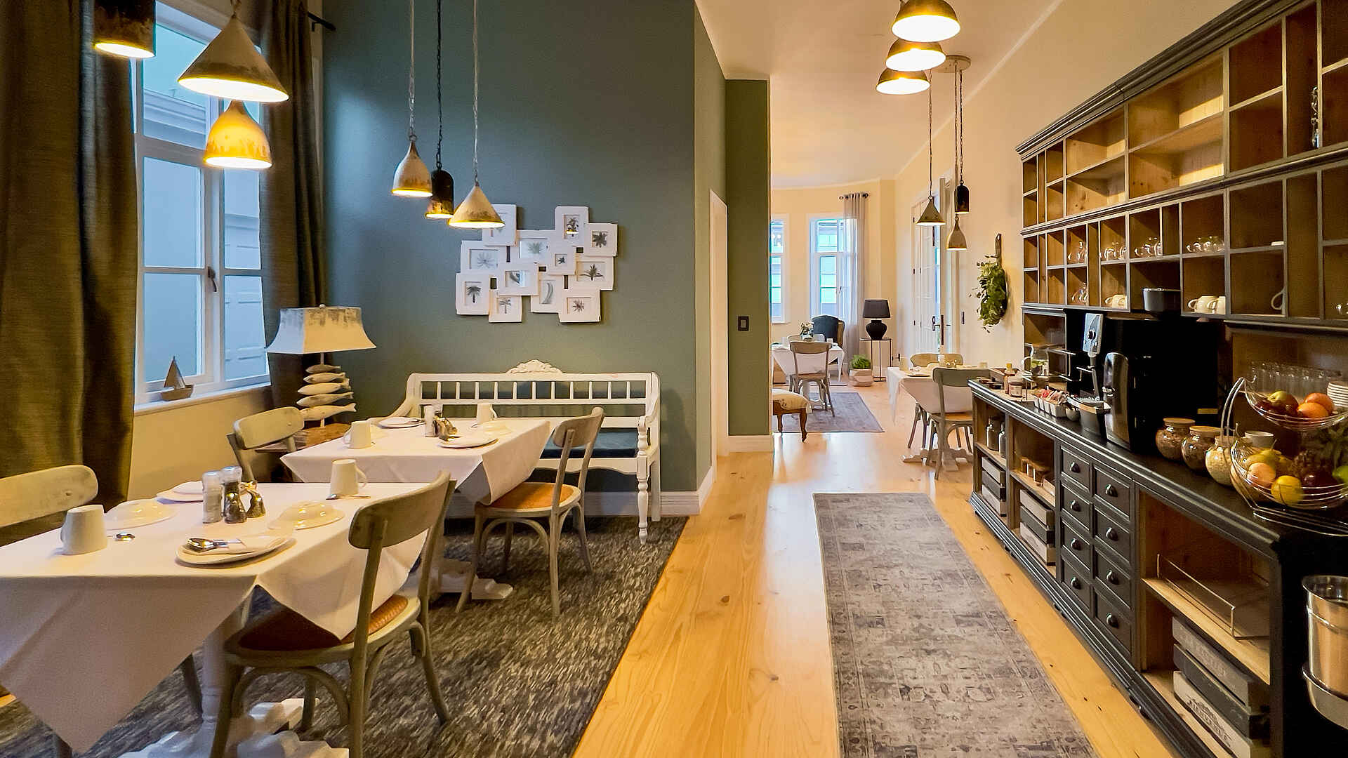 Brigadoon Boutique Guesthouse: Der Frühstücksraum