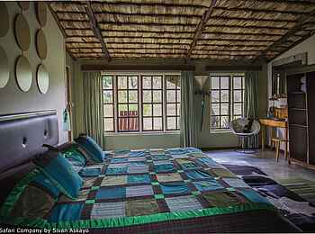 Hatari Lodge: Grünes Gästezimmer