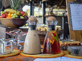 Kambaku River Sands: Kulinarische Auswahl beim Hightea Kambaku River Sands: Kulinarische Auswahl beim Hightea