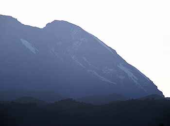 Kambi ya Tembo Camp: Westseite des Kilimanjaro