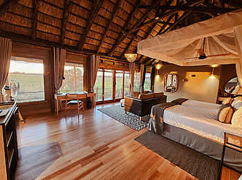Kanana-Nyana-Camp: Safari Suite Blick nach draußen