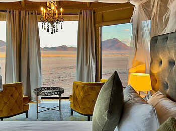 Namib Outpost: Luxuriöse Ausstattung Namib Outpost: Luxuriöse Ausstattung