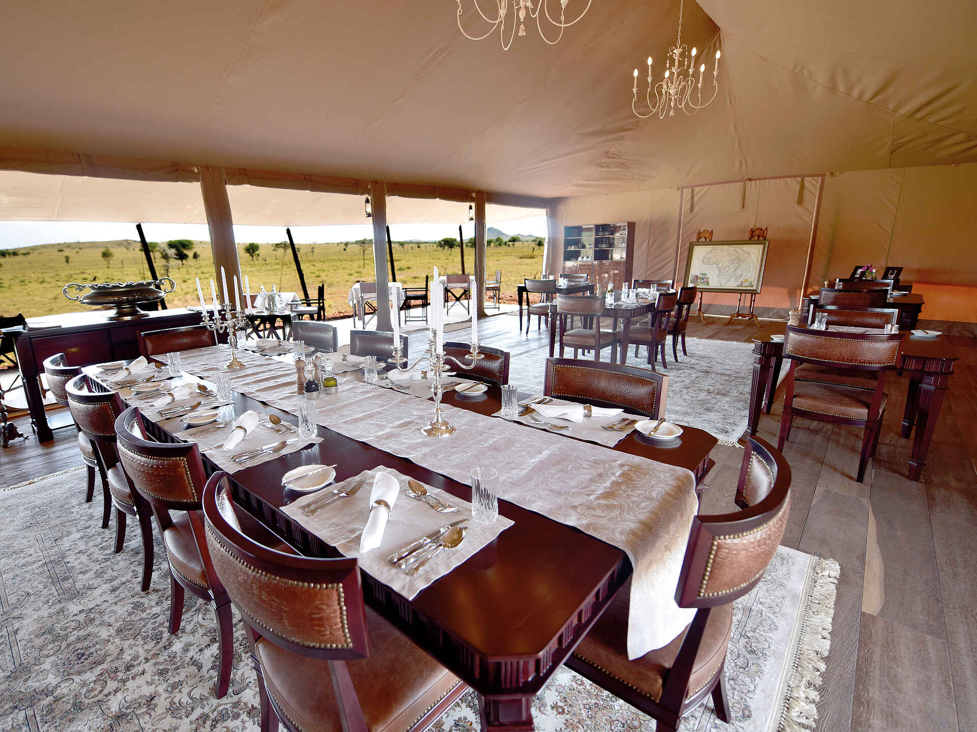 Camp, Nyaruswiga Plains, One Nature, One Nature Nyaruswiga, Serengeti, Serengeti, Seronera, Tented Camp, Zentrale Serengeti, Messzelt, Restaurant-Zelt, Afrikarma, Afrikarma GmbH, Afrikarma Safaris, Wildnis. Hautnah.