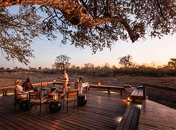 Savuti Camp: An der Boma