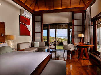 Shanti Maurice Resort & Spa: Ein Schlafzimmer der Shanti Villa