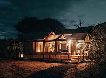 Wayo Manyara Green Camp: Zeltsuite von außen