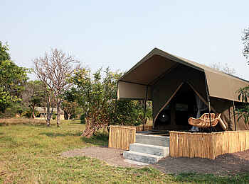 Shoebill Island Camp: Zugang zum Gästezelt