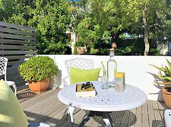 Abbey Manor Luxury Guesthouse: Luxury Room Terrasse
