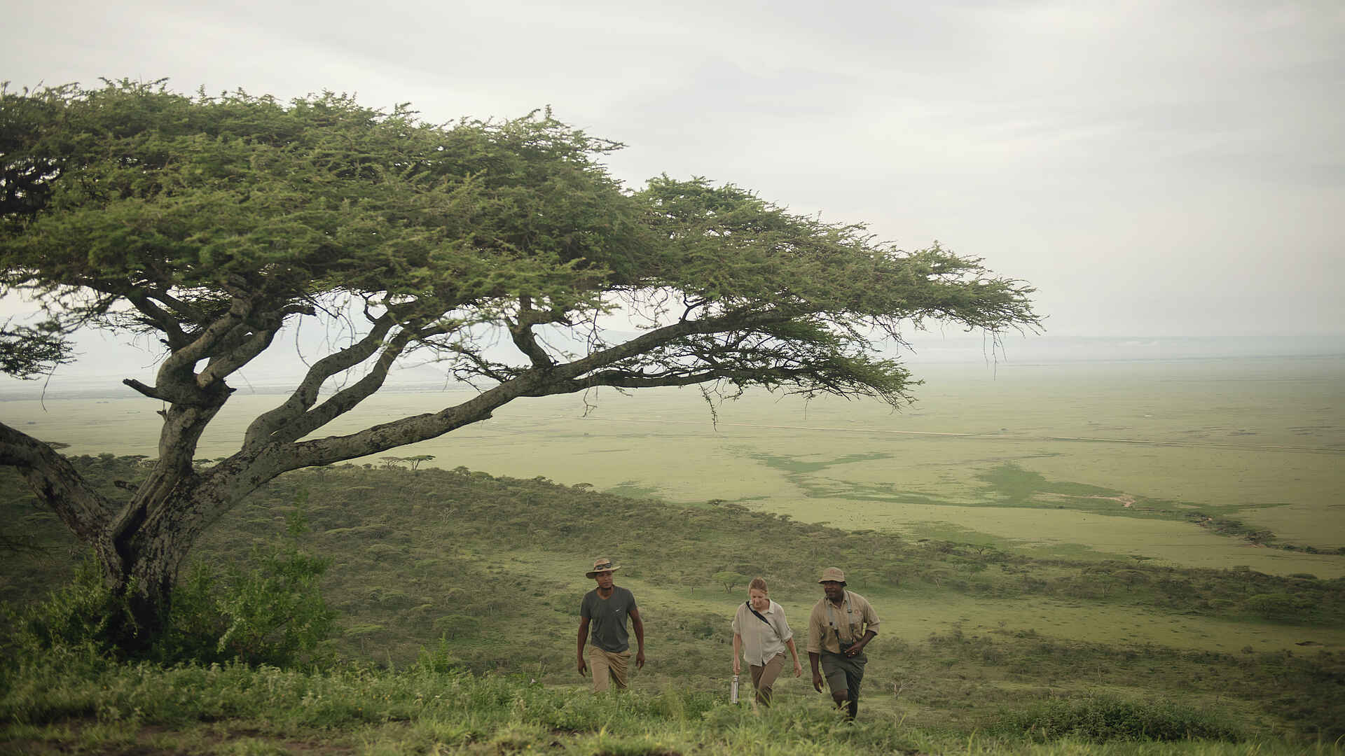 Charlie Sanjan Safari Camp: Wanderung 