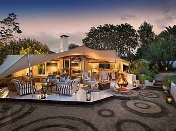 Hunter´s Country House: Die Terrasse Hunter´s Country House: Die Terrasse