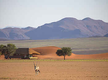 Kwessi Dunes Lodge: Guest Room Ansicht