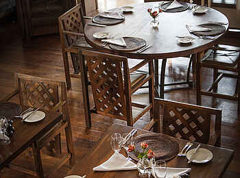 Machweo Wellness Retreat: Innenbereich des Restaurants