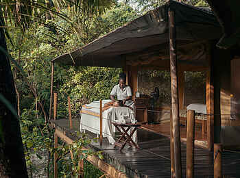 Rhino River Camp: Massage Rhino River Camp: Massage