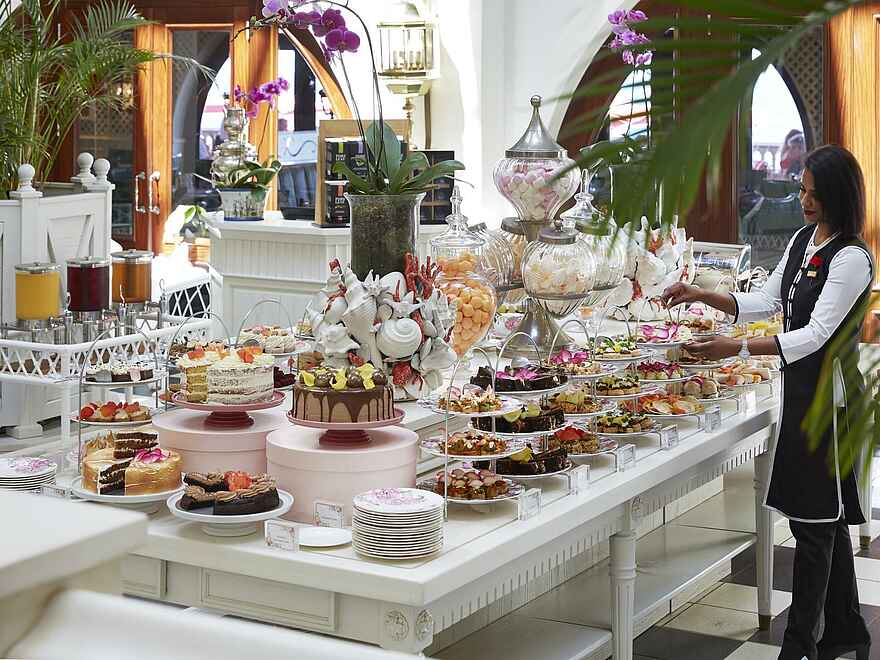 The Oyster Box: Kuchenbuffet The Oyster Box: Kuchenbuffet