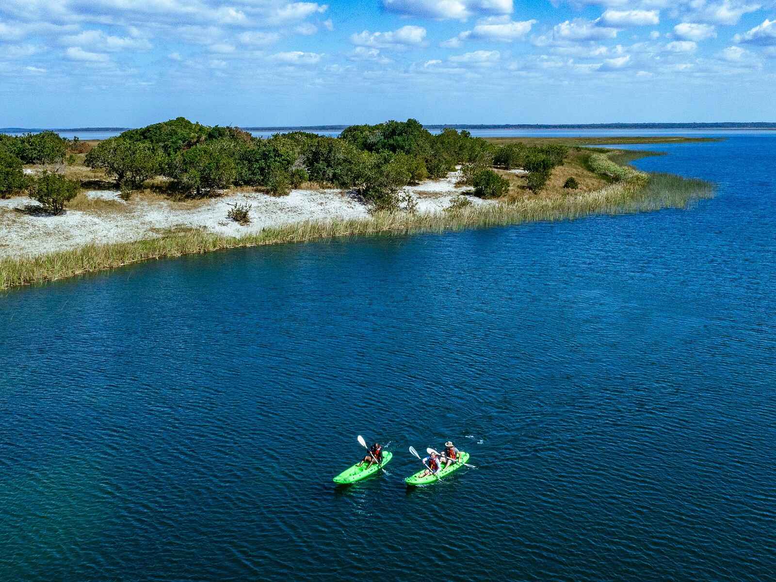 Thonga Beach Lodge: Kajakausflug auf dem Sibaya See Thonga Beach Lodge: Kajakausflug auf dem Sibaya See