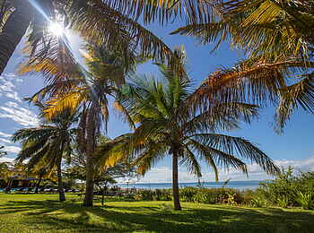 Bahia Mar Boutique Hotel: Gartenanlage Bahia Mar Boutique Hotel: Gartenanlage