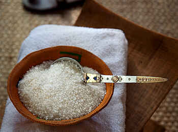 Makweti Safari Lodge: Badesalz für das Entspannungsbad