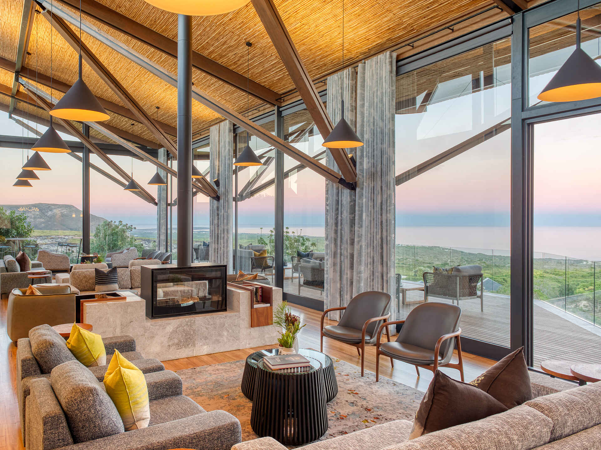 Grootbos Forest Lodge: Lounge/Terrasse der Garden Lodge
