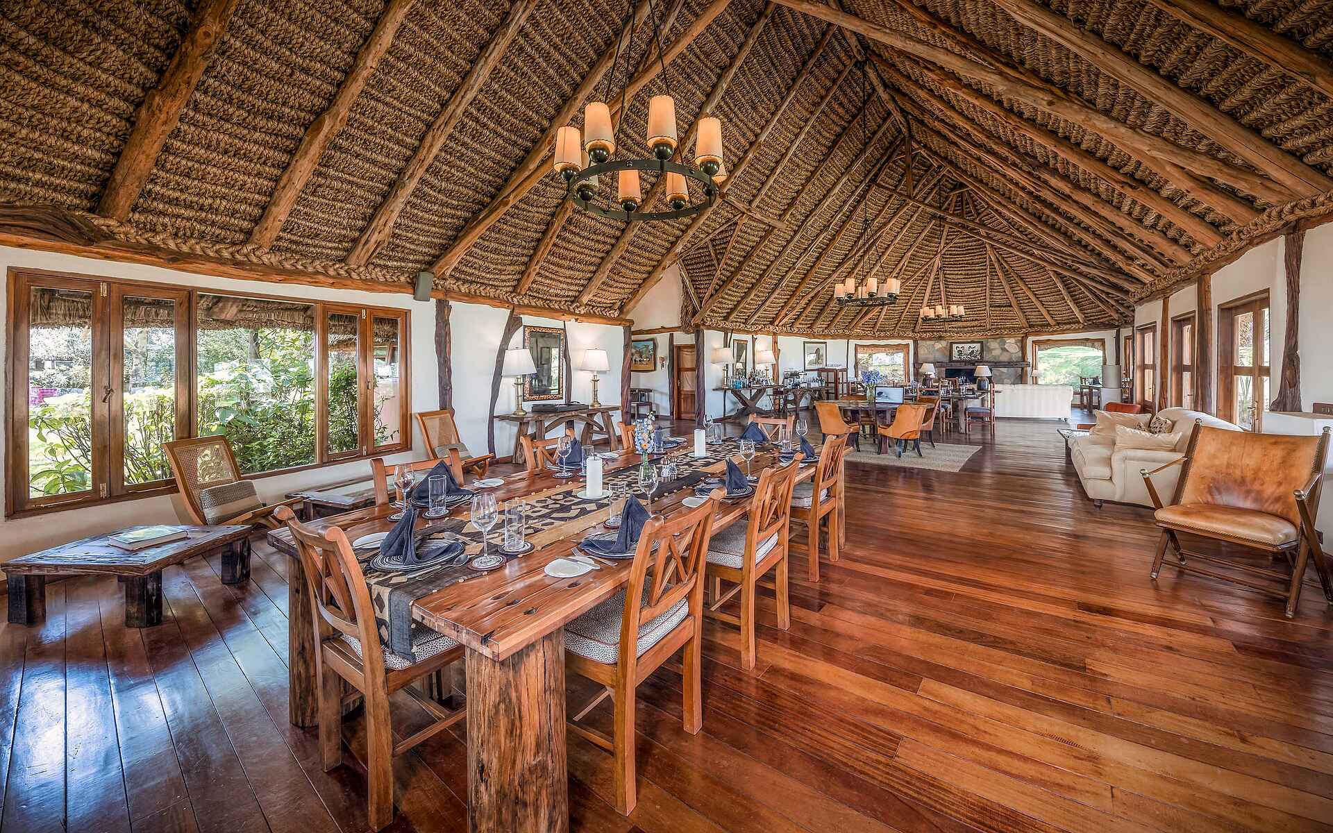 Kifaru House: Das Restaurant