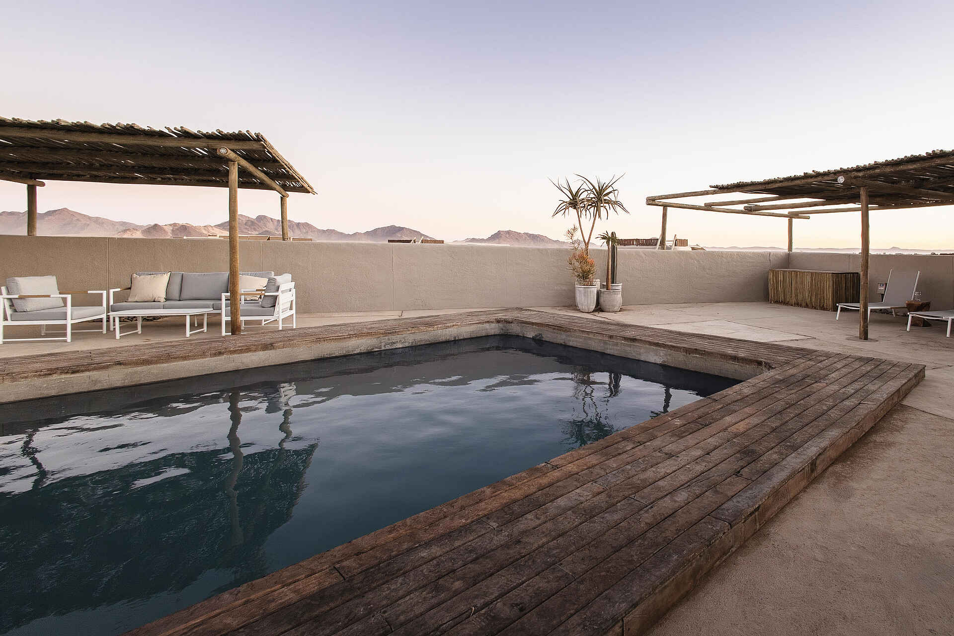 Kulala Desert Lodge: Der Pool Kulala Desert Lodge: Der Pool