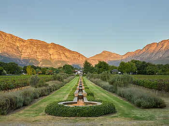 La Clé Lodge: Abendstimmung La Clé Lodge: Abendstimmung