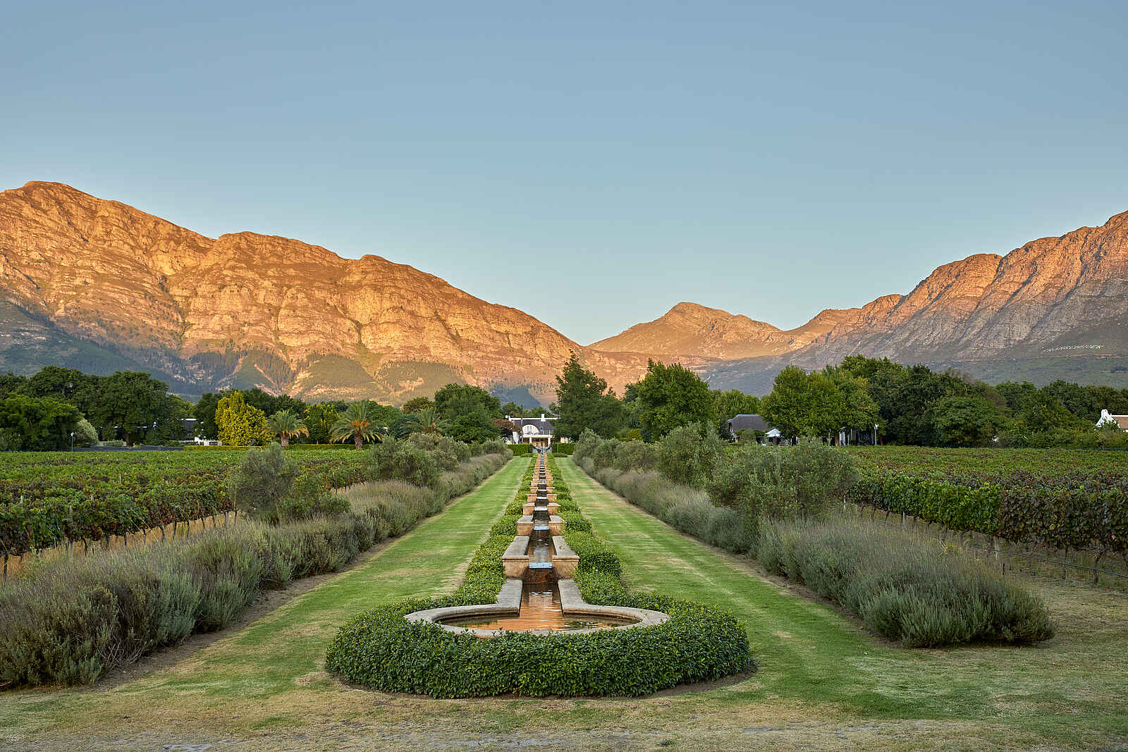 La Clé Lodge: Abendstimmung La Clé Lodge: Abendstimmung