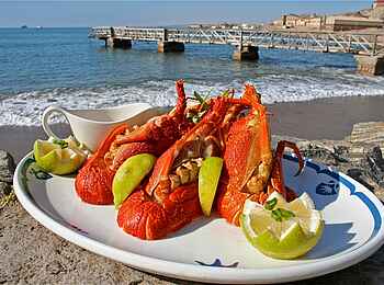 Lüderitz Nest Hotel: Hummerteller
