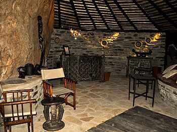 Maweninga Camp: In der Felsenlounge