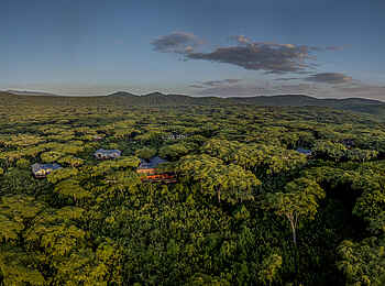 Ngorongoro Lions Paw Camp: Aus der Vogelperspektive