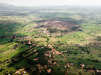 Sanctuary Swala: Luftbild