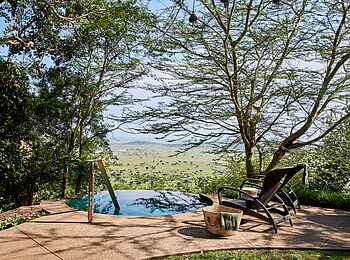 Singita Kilima Villa: Plunge Pool Singita Kilima Villa: Plunge Pool