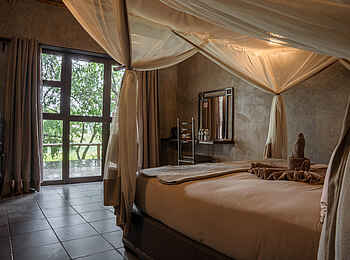 Thamalakane River Lodge: Schlafbereich