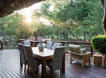Tuli Safari Lodge Mashatu: Dining