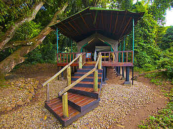 Mbali Mbali Gombe Lodge: Gästezelt