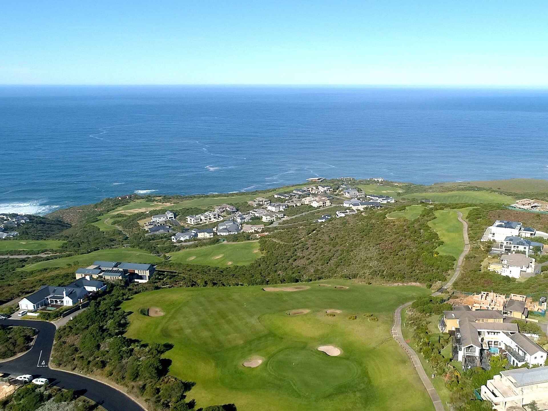 Pezula Championship Course: Ansicht von oben