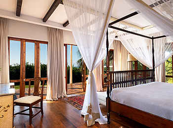 Qambani Luxury Resort: Plantation Villa Ausblick