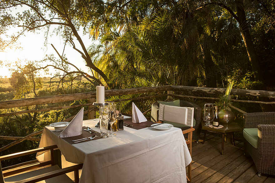 Setari Camp: Privates Dinner Setari Camp: Privates Dinner