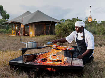 Angama Safari Camp: Barbecue
