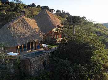 Borana Lodge: Blick auf das Cottage 7 & 8 Borana Lodge: Blick auf das Cottage 7 & 8
