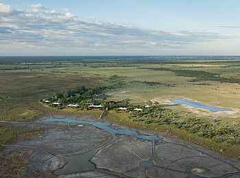 Daunara Safari Camp: Von oben