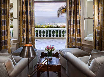 Ellerman House: Suite - Blick zur Terrasse Ellerman House: Suite - Blick zur Terrasse