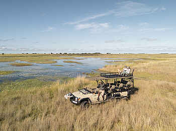 King Lewanika Lodge: Pirschfahrt King Lewanika Lodge: Pirschfahrt