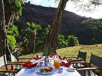 Lewa Safari Camp: Buschfrühstück