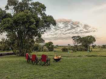Little Elephant Pepper Camp: Aussicht von Feuerstelle