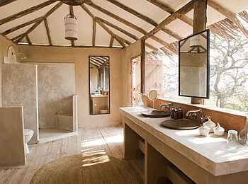 Mkombes House Lamai: Badezimmer