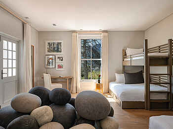 Mont Rochelle Hotel and Vineyard: Manor House Loungebereich
